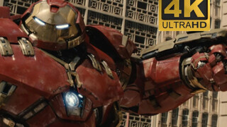 【4K】反浩克装甲初登场！ 《复仇者联盟2》精彩打戏合集（2）