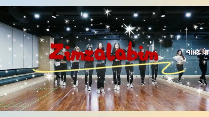 【魔法编舞】当宇宙少女跳Zimzalabim练习室版！Red Velvet“Zimzalabim”×宇宙少女“la la love”全程踩点！双倍快乐！