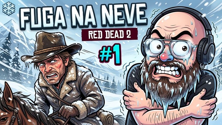 Red Dead Redemption 2 #1 – O começo de tudo: fuga na nevasca e o massacre na fazenda