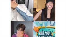 赵露思X陈哲远X马伯骞连麦直播 原来他们也觉得台词难以启齿 呕~哈哈哈哈哈