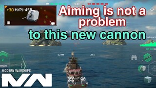 Modern Warships: Aiming is not a problem to this new cannon ( H/PJ-45B)