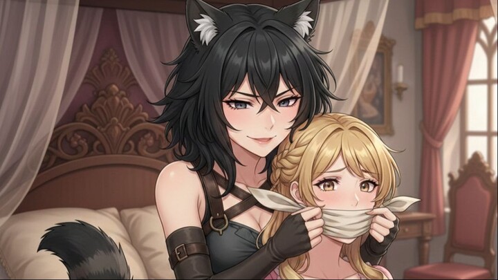 ASMR Story - Princess Tied Up and Gagged by Raccoon Girl