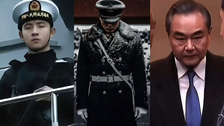 "Three scenes with an overwhelming aura—truly handsome!"