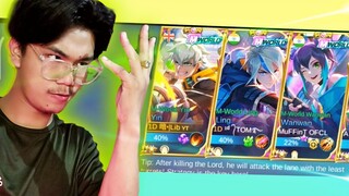 M-World Squad / Yin New Skin Review / MLBB / Lib Gaming