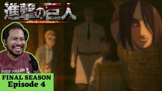 UNEXPECTED REUNION! 😲 | Attack on Titan Final Season Episode 4 [REACTION]