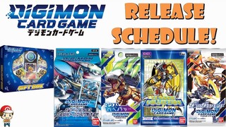 The Complete Digimon TCG Buyer's Guide - Full Release Schedule!