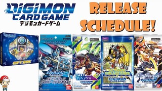 The Complete Digimon TCG Buyer's Guide - Full Release Schedule!