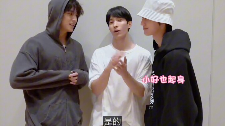 Xiao Kui yang suka belajar segala hal dari Xiao Hao～Dao Jianmi benar-benar berusaha keras menghalang