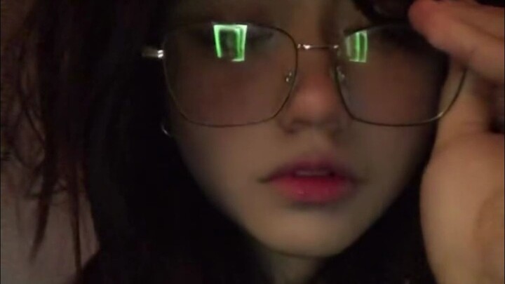 The moment you see your friend take off their glasses: