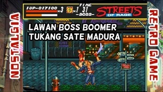 Lawan Boss Boomer Tukang Sate Madura | Street of Rage : Round 1 (Sega Genesis)