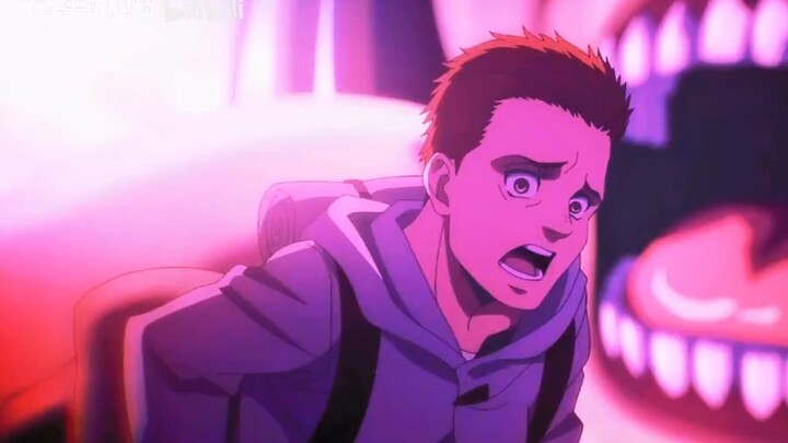 Attack on Titan Reiner jumps out of the plane divine song I'm so fucking Marley