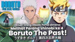 BENARKAH SILUET BORUTO MENGAWASI BATTLE KAGUYA VS OBITO CHAPTER 687-HIPOTESA TWO BLUE VORTEX PART 2