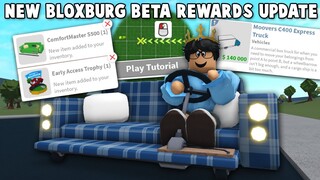 THE NEW BLOXBURG REWARDS UPDATE IS HERE... NEW MOVING TRUCK AND PLAYER TUTORIAL!