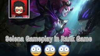 SELENA RANK GAMEPLAY / MOBILE LEGENDS / Zie Cyber Gaming