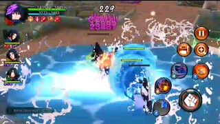 Melawan Kisame Yang Memenjarakan Sasuke Didalam Gelembung Air