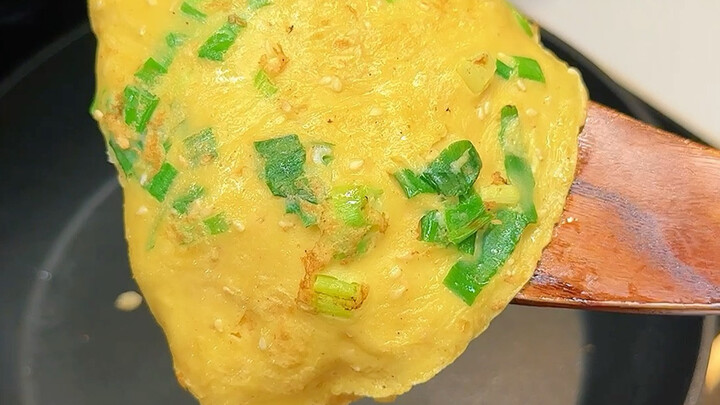 For breakfast, just remember this simple formula: a delicious and nutritious egg pancake in just 5 m