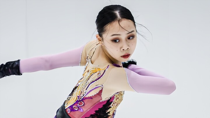 【24-25JGP③】Surprising ranking! Wang Yihan's super performance ranked first (65.39) in the women's sh