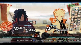 Madara vs Naruto sage mode 🔥🔥😎 . Game Naruto shippuden storm 4 ninja conection.