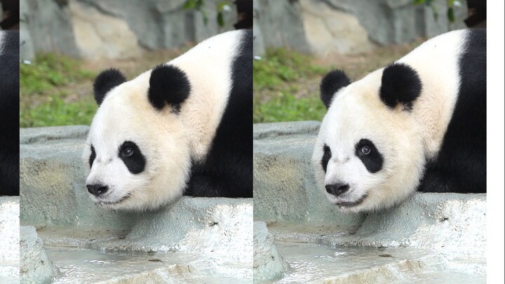 When you’re good-looking, even water tastes sweet.