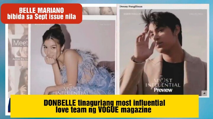 DONBELLE may bagong achievement na naman sa VOGUE magazine | most influential team up