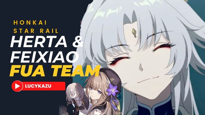 Honkai Star Rail - my fav tim Herta x Feixiao