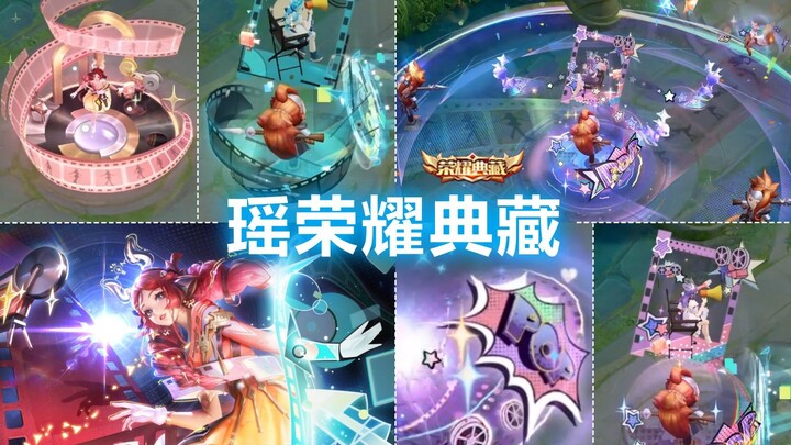 Preview of Yao’s new Collection skin [Timeless Echo]! Dual-form effects! Cinematic film-strip art st