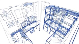 Anime|Drawing Practice on Mental Canvas App