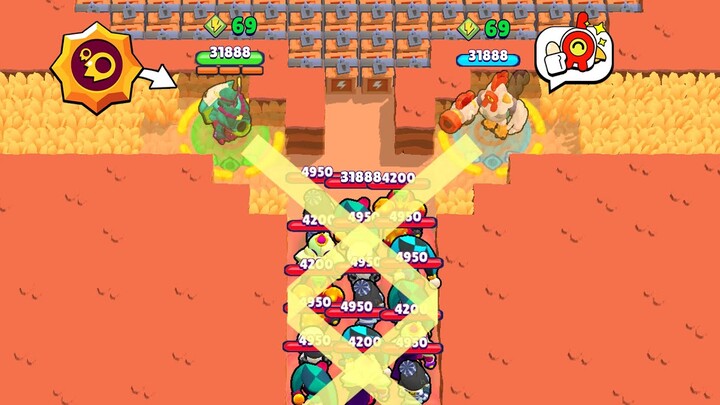 99 NOOBS CHESTER, MANDY, GRAY vs GOD TEAM BROKEN ⚡ Brawl Stars Funny Moments, Wins, Fails ep.1024