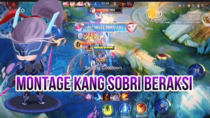 MONTAGE KANG SOBRI BERAKSI
