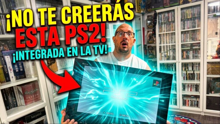 SONY HIZO UNA LOCURA… ¡METIÓ UNA PS2 DENTRO DE UNA TV! 🤯