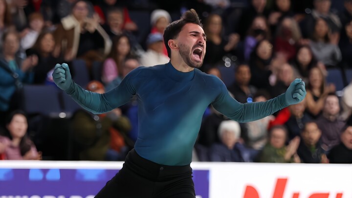 [24-25GP①SA] Penampilan luar biasa Kevin AYMOZ memastikan posisi kedua (190,84) di nomor free skate 