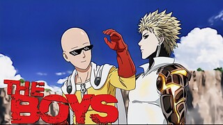 Saitama Vs Genos | Saitama Sigma 🗿 moments in hindi | One Punch Man Thug life moments in hindi | P4