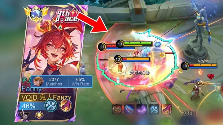 LEARN THIS ROTATION OR LOSE  FANNY GUIDE GAMEPLAY HYPER CARRY - MLBB