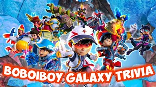 Beberapa Fakta Unik Di BoBoiBoy Galaxy Musim 1