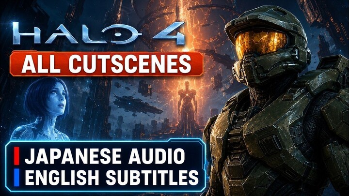 Halo 4 – All Cutscenes (1440p 60FPS) | Japanese Dub | English Subtitles