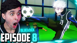 "THIS GUYS INSANE" Blue Lock Episode 8 REACTION!