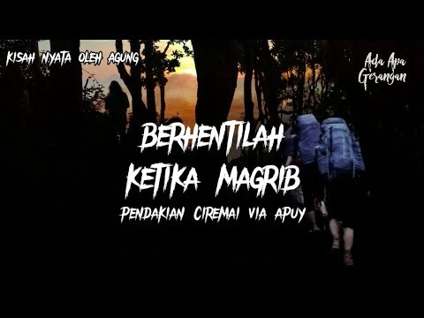 BERHENTI DULU SAAT MAGRIB, JIKA TIDAK YA BEGINI