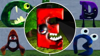 Alphabet Lore ABC *NEW* Letter E Jumpscares Rainbow Friends Lore Roblox