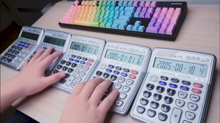 [Music][Re-creation]Playing Chinese zither music with calculators