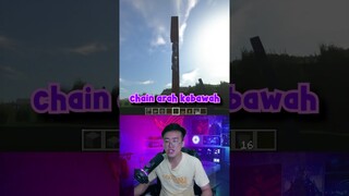 Cara Membuat Air Sumur Tak Terhingga Di Minecraft #shorts