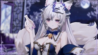 【Live2D免费批售量贩模型】我能听到，你的心跳~虚拟主播公用少女体模型九尾狐