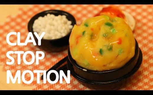 "Clay Stop-Motion Animation" Telur Kukus yang Lucu dan Imut