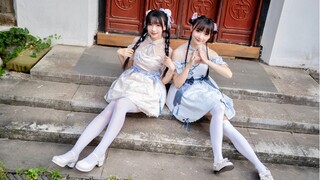 双马尾中华娘姐妹花～我爱你上海蟹【可心喵x毛巾】
