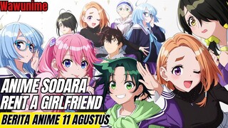 Ini adalah sodaranya Rent A Girlfriend | Berita anime