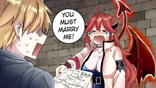 He attempted to kill the Demon Queen, but was actually forced to Marry her!! | Manga Recap