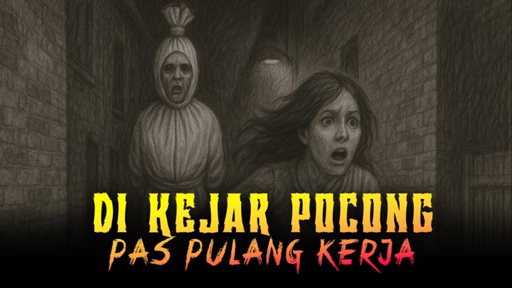 Di kejar Pocong Pas Pulang Kerja