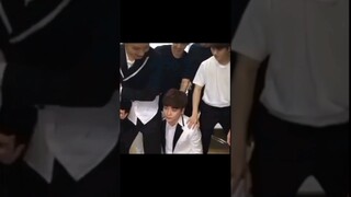 Enough for Seungkwan to fly across the room 😂#seventeen #kpop #jun #seungkwan