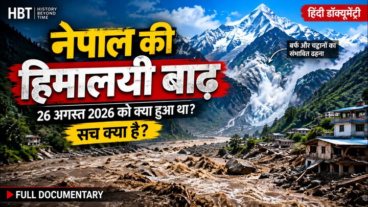 🇳🇵नेपाल की विनाशकारी हिमालयी बाढ़ — 26 अगस्त 2026 को क्या हुआ?