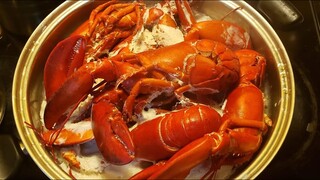 ANG SARAP PALA SA GANITONG LUTO SA LOBSTER | GINATAANG LOBSTER | KABSAT SAM