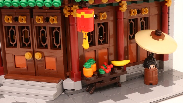 [Hoạt hình Stop Motion] Jianghu tái tạo khối xây dựng Star Castle theo phong cách Trung Quốc với 115